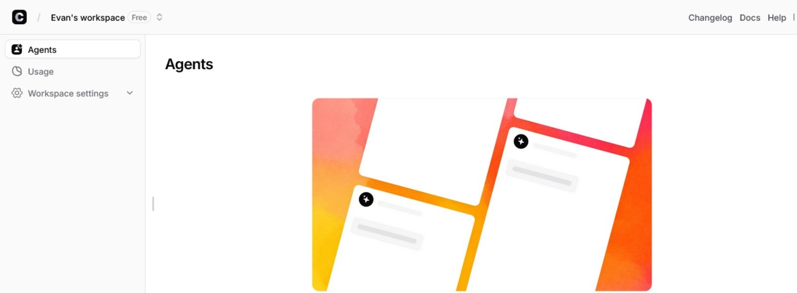 chatbase user interface