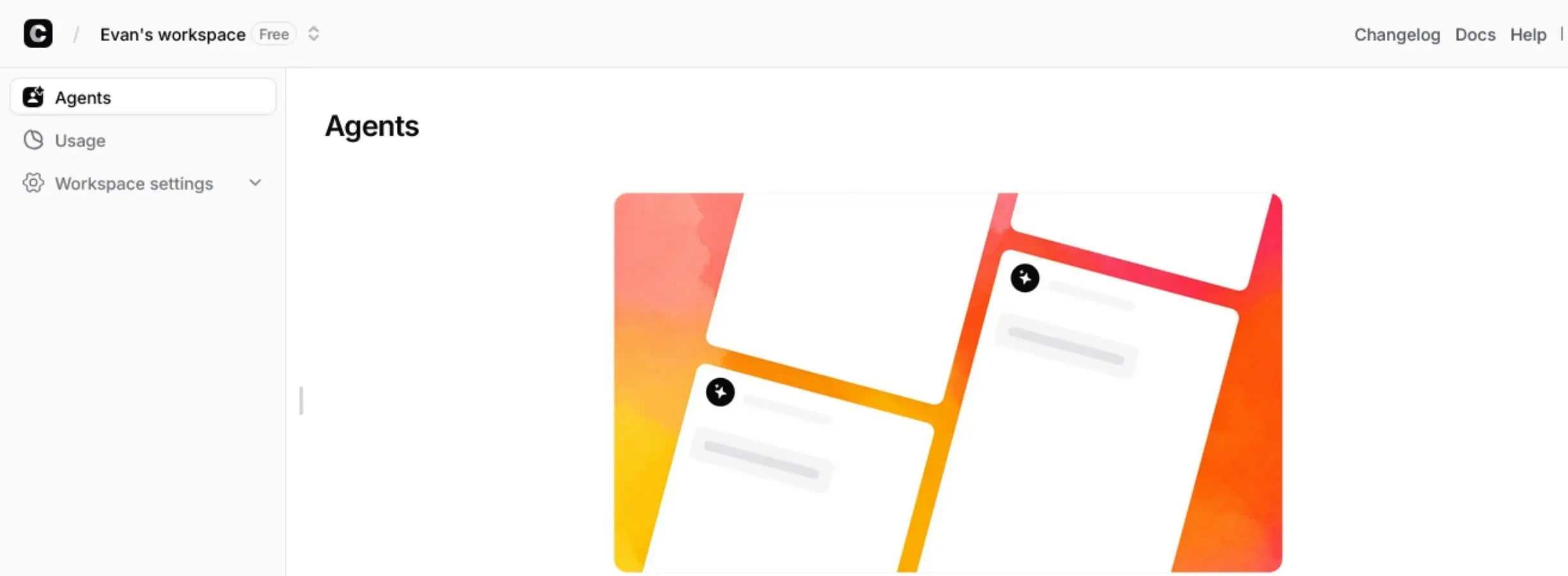 chatbase user interface