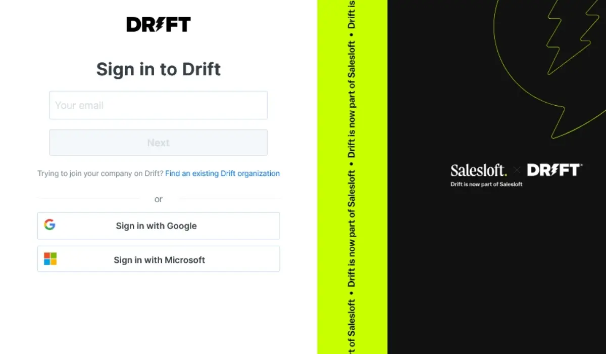 drift ai salesloft