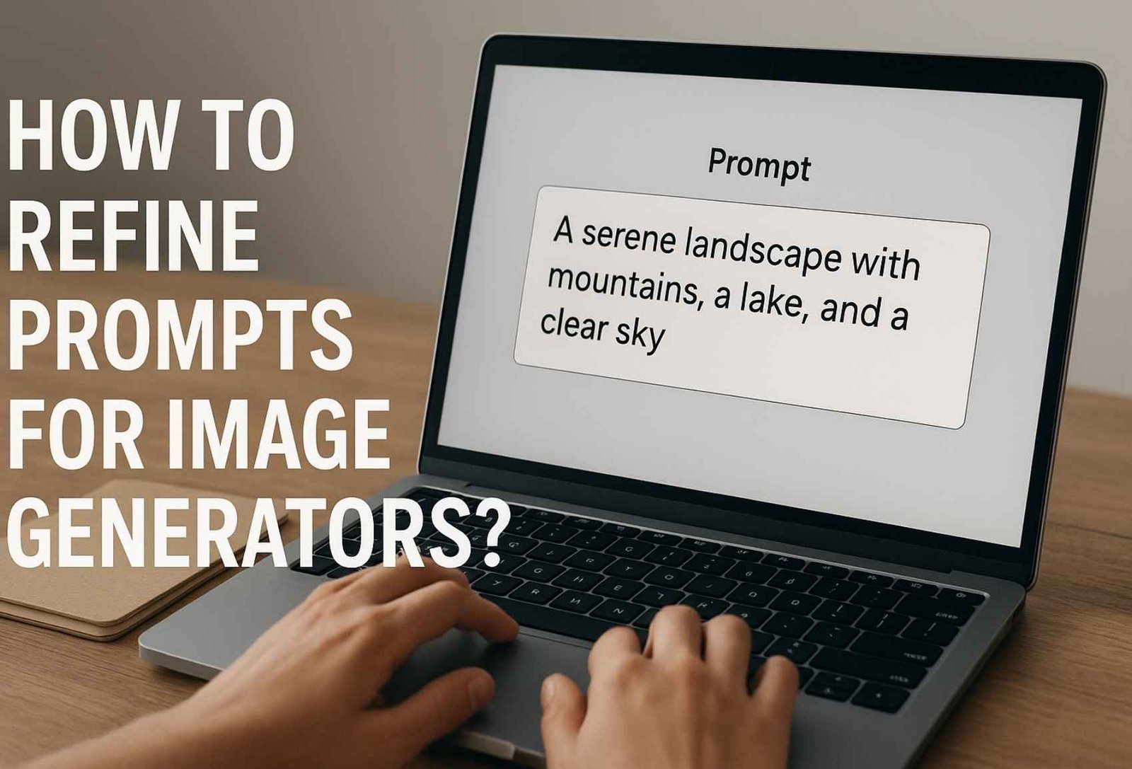 how to refine prompts for image generators