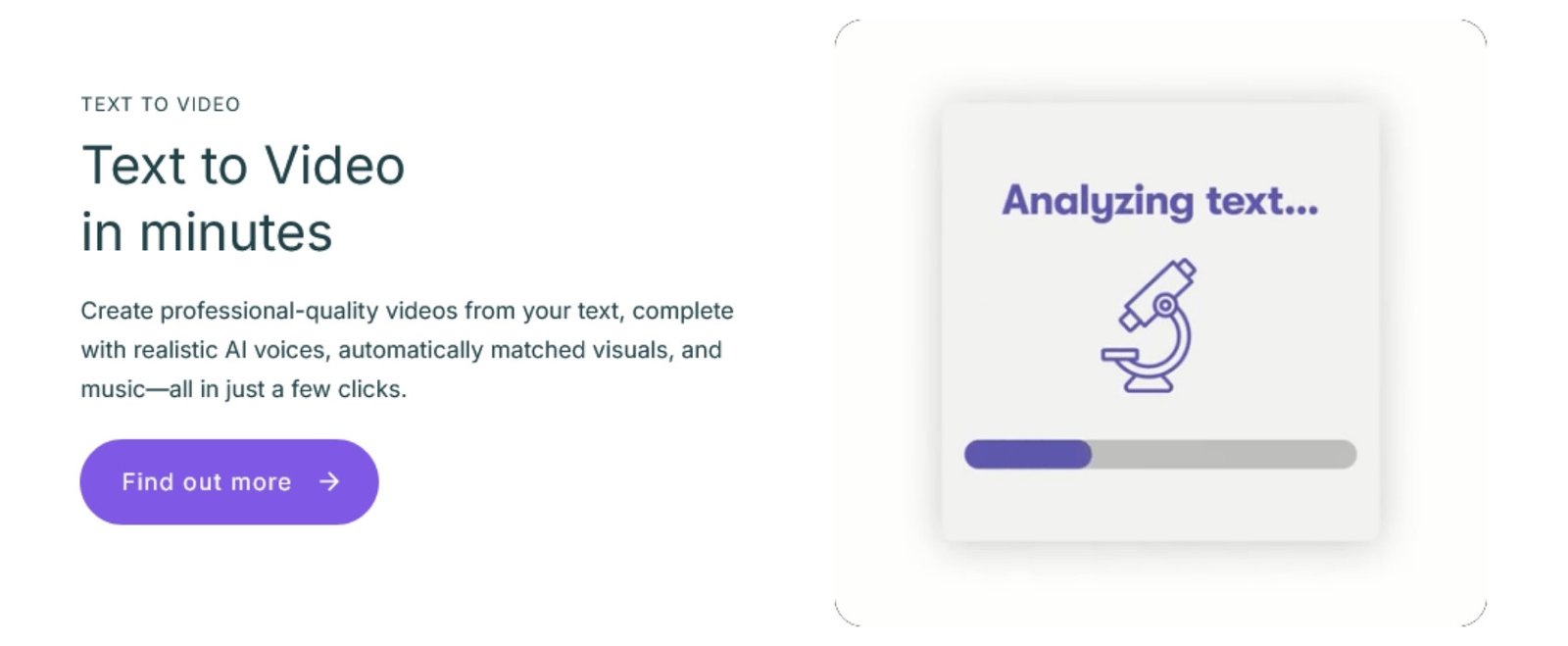 text to video