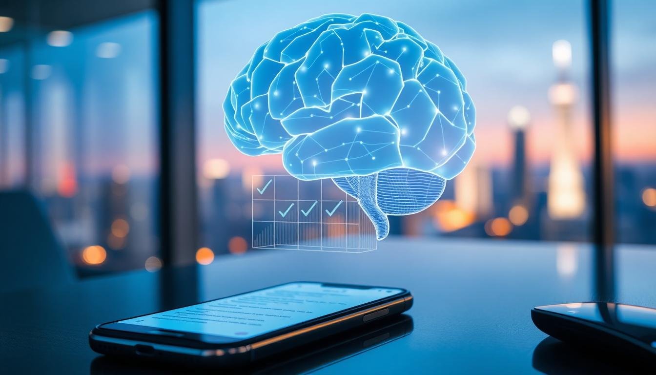 AI hologram brain smartphone security