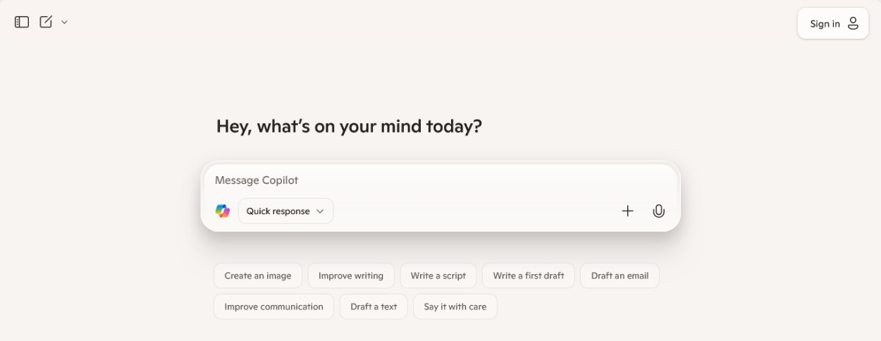 copilot micorsoft ai