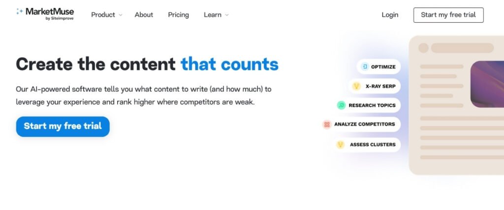 MarketMuse AI Review