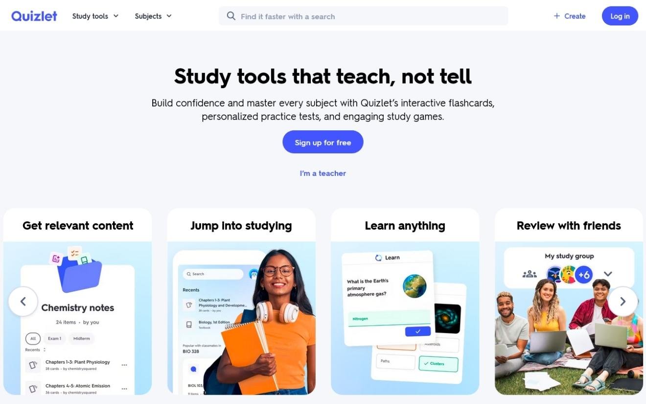 quizlet review