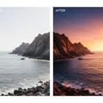 landscape magic hour ai enhancement