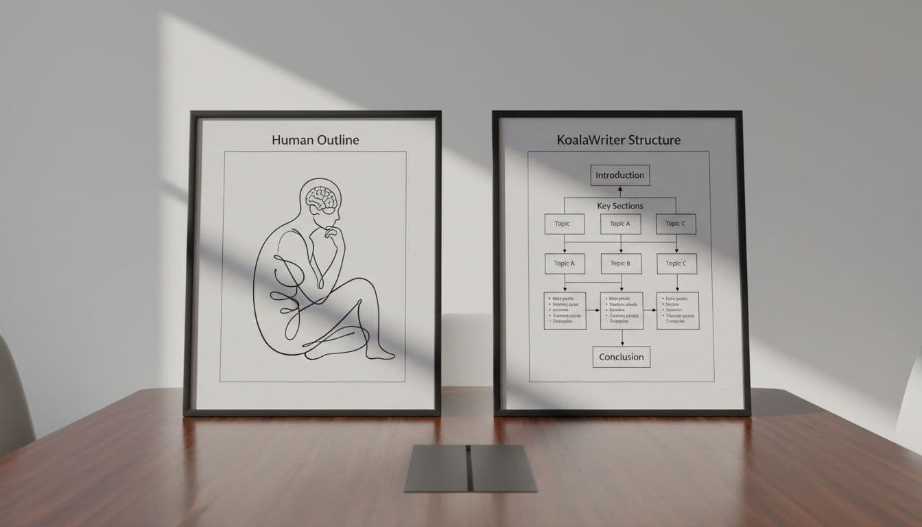 human outline vs koalawriter