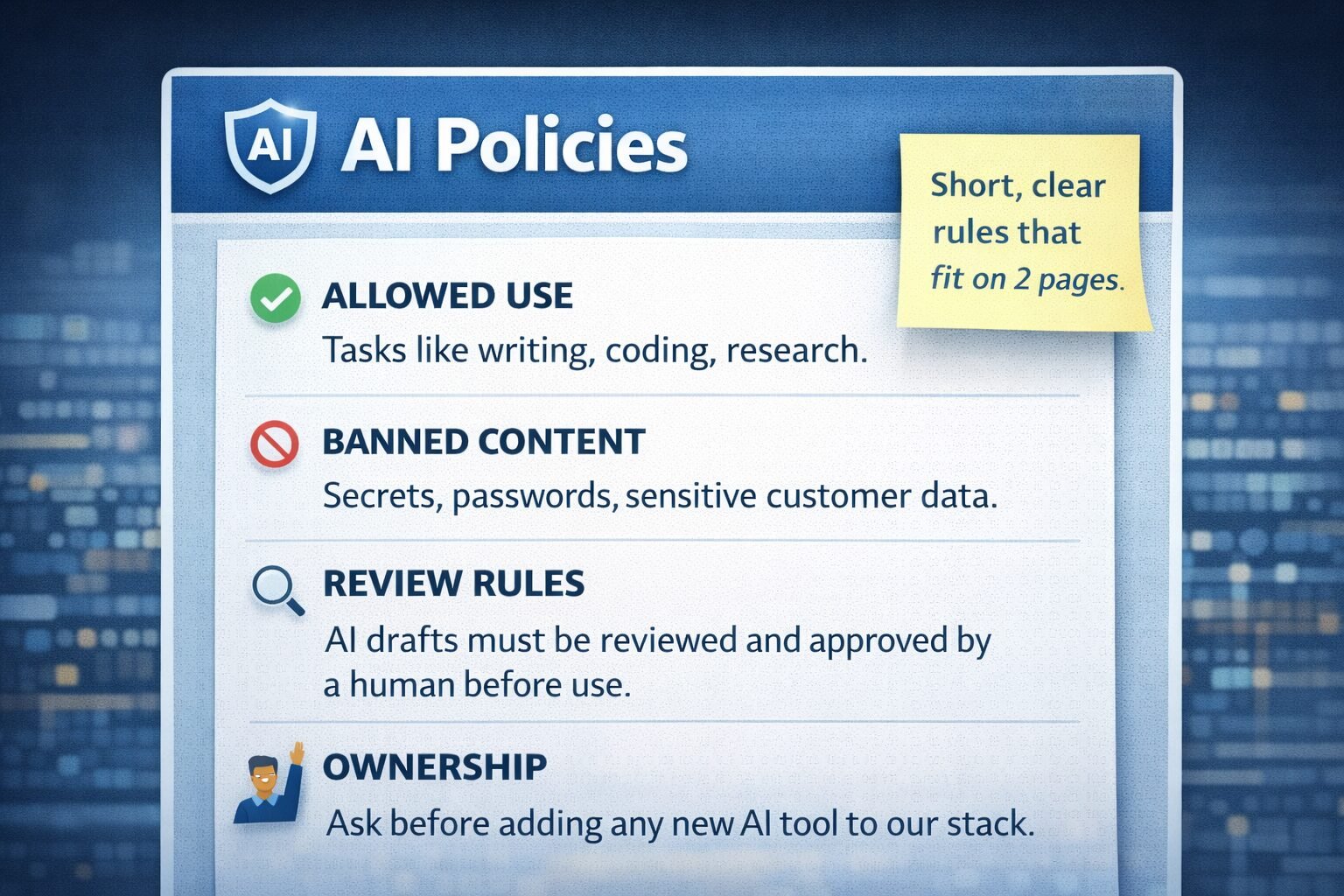 AI Policies