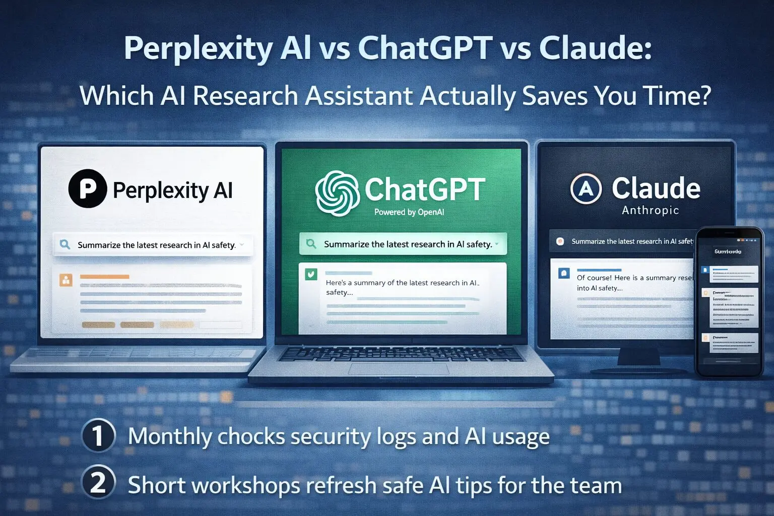 Perplexity vs ChatGPT vs Claude