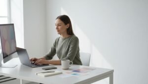 Canva Magic Studio review featured image showing a clean, modern AI design workflow setup for creators.