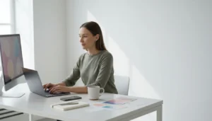 Canva Magic Studio review featured image showing a clean, modern AI design workflow setup for creators.