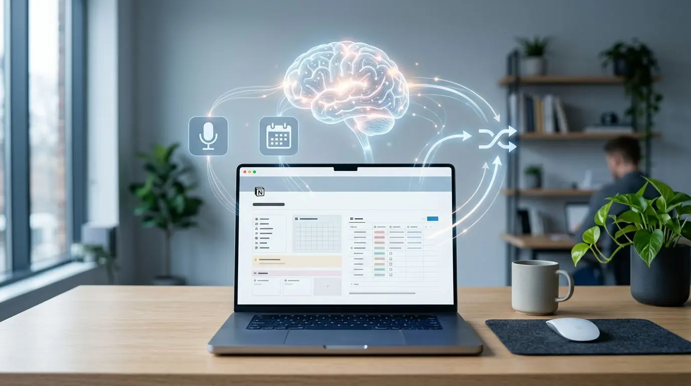 How I Send AI Meeting Notes to Notion Automatically, Without Copy-Paste