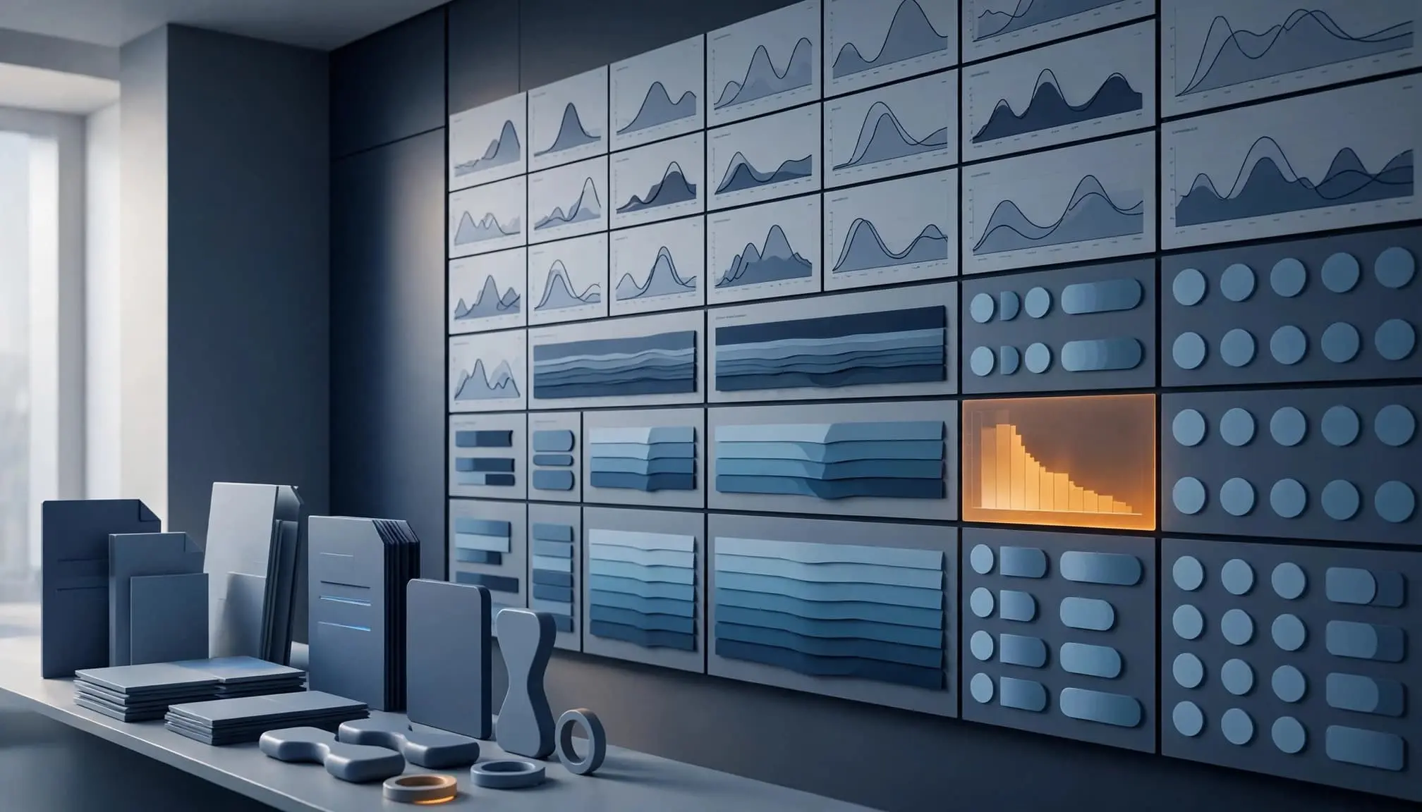 RAG Freshness: How to Catch Stale Answers Before Users Do 2 An abstract monitoring wall highlights a stale-data anomaly in amber.