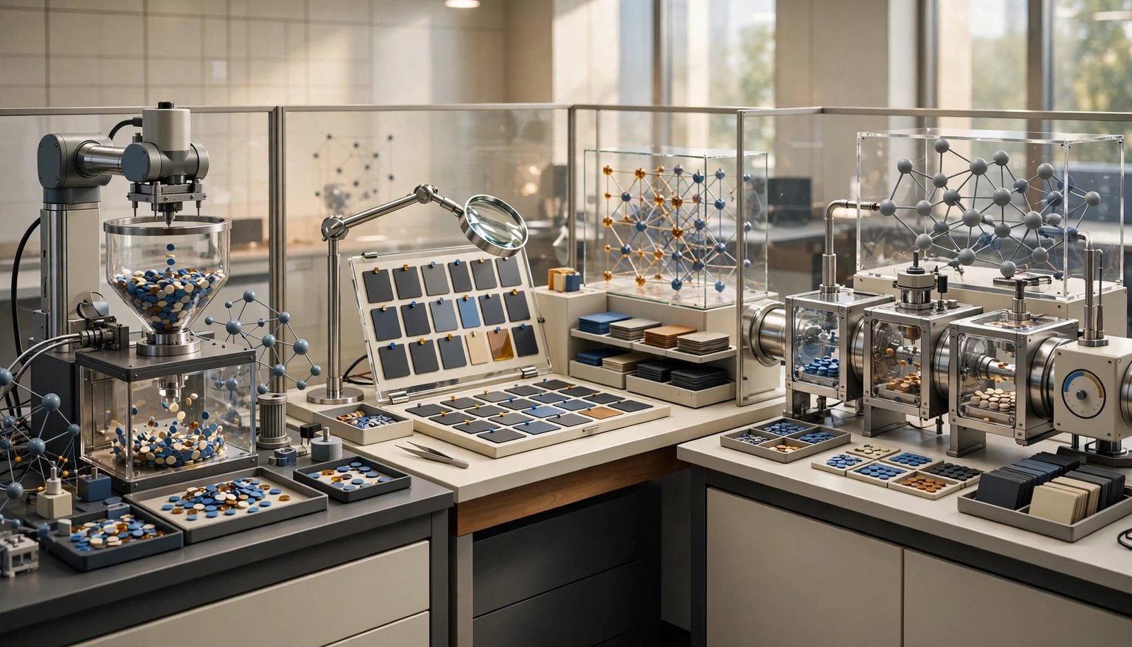 Three workbenches show different software security testing methods.
